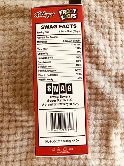 Kellogg‘s Fruit Loops Boxer Brief Shorts Men‘s L NEW - Picture 3 of 5